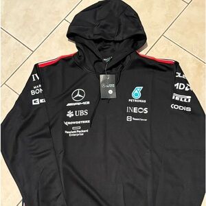 Formula 1 Mercedes Benz Pirelli Hooded Sweatshirt Unisex